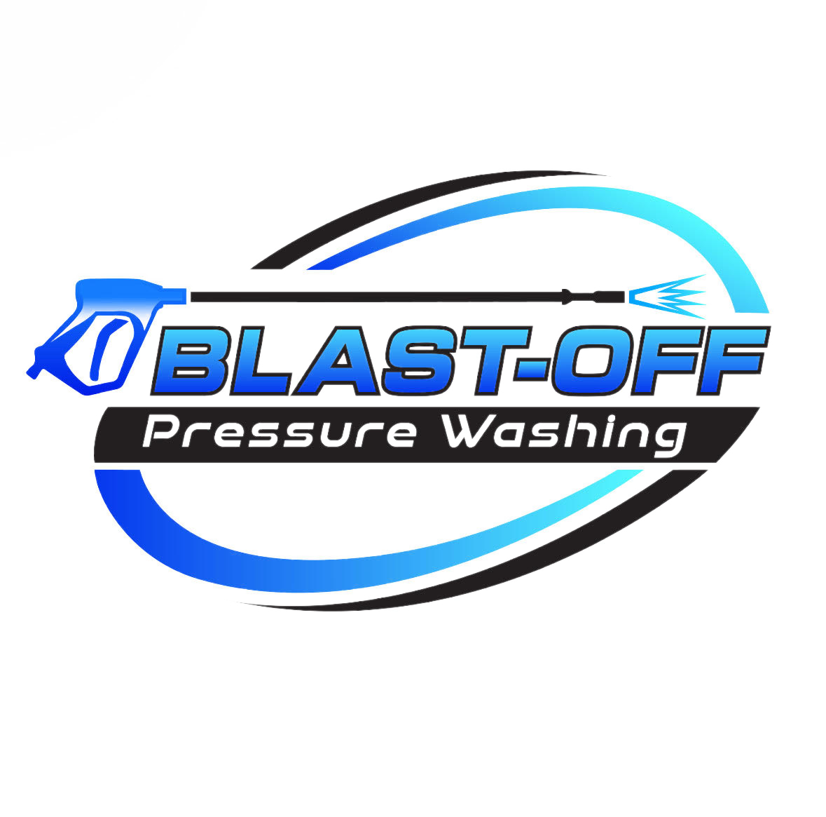 Blast-Off Pressure Washing logo